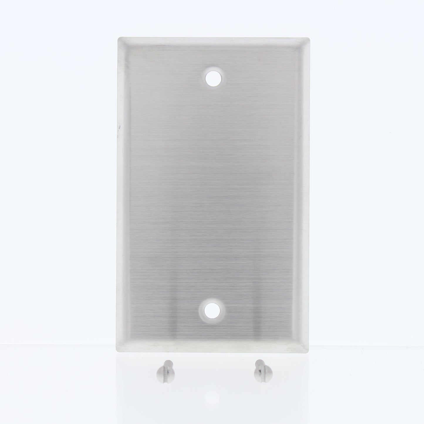Eaton 1-Gang Type 302 Non-Magnetic Stainless Steel BLANK Cover Wall Plate 93151