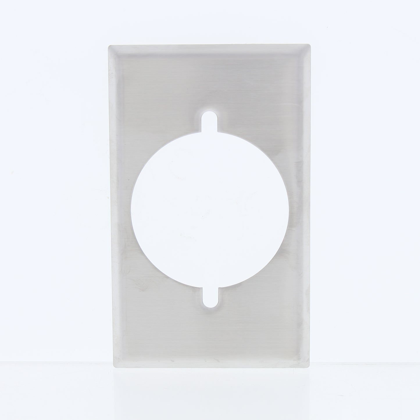 Eaton Stainless Steel 1Gang 2.156" Receptacle Wallplate Cover Dryer Range 93221