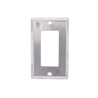10 Eaton Non-Magnetic Stainless Steel Decorator Wallplate Covers Gfci Gfi 93401