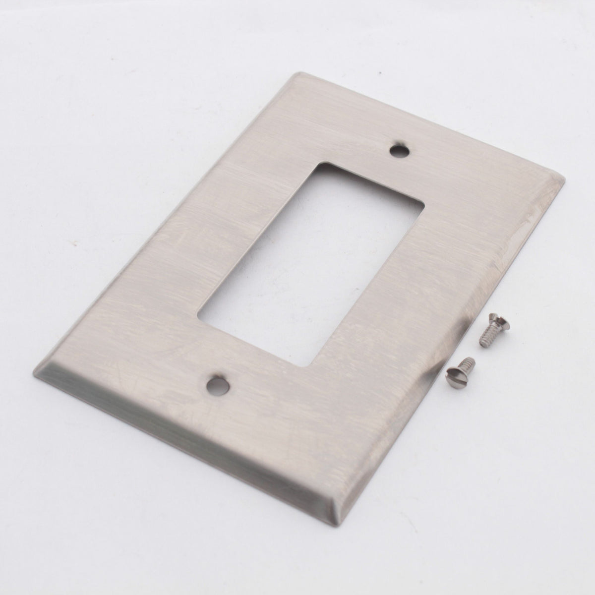 Eaton 93834 Non-Mag Oversize Stainless Steel Decorator Wallplate Cover GFCI GFI