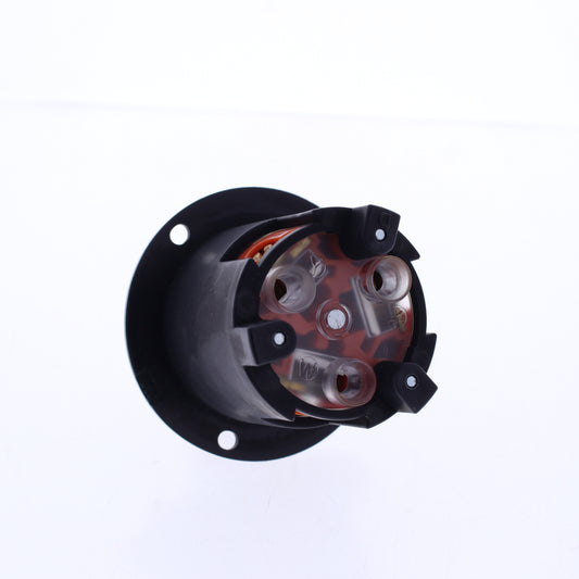Eaton Orange Twist Turn Locking Flanged Outlet L10-20R 20A 125/250V AHCL1020FO