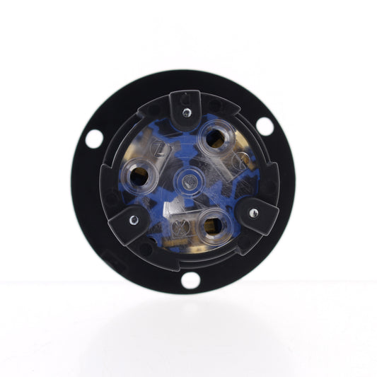 Eaton Blue Twist Turn Locking Flanged Outlet Nema L11-20R 20A 250V 3� AHCL1120FO