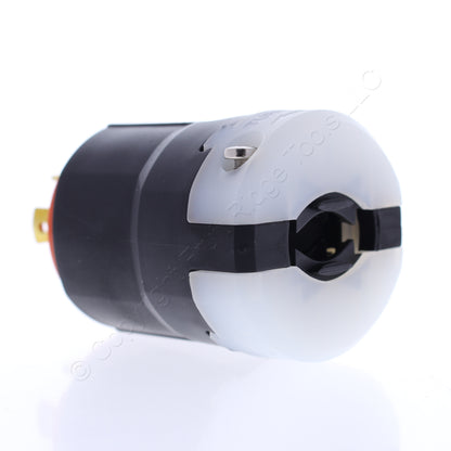 Eaton AHCL1430P Orange Twist Turn Locking Plug Nema L14-30P 30A 125/250V 3P4W