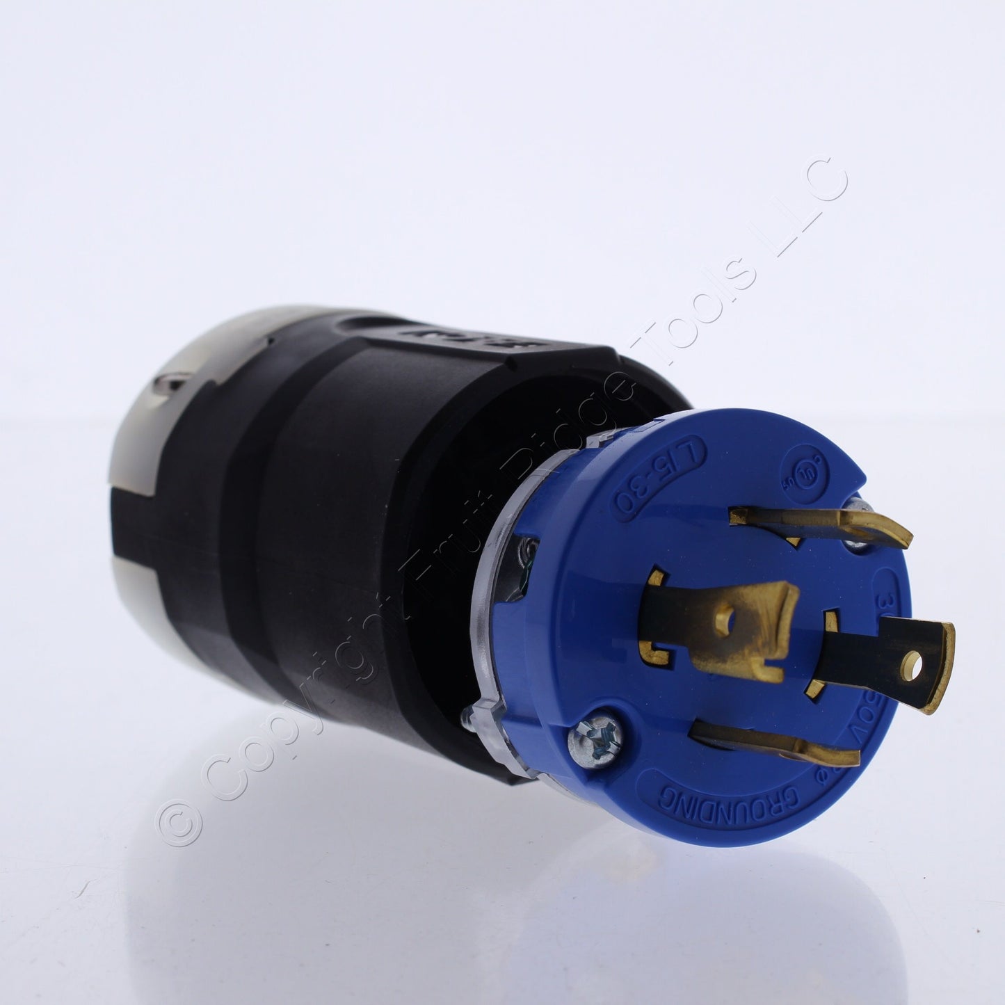 Eaton Blue Twist Turn Locking Plug NEMA L15-30P 30A 250V 3P4W AHCL1530P