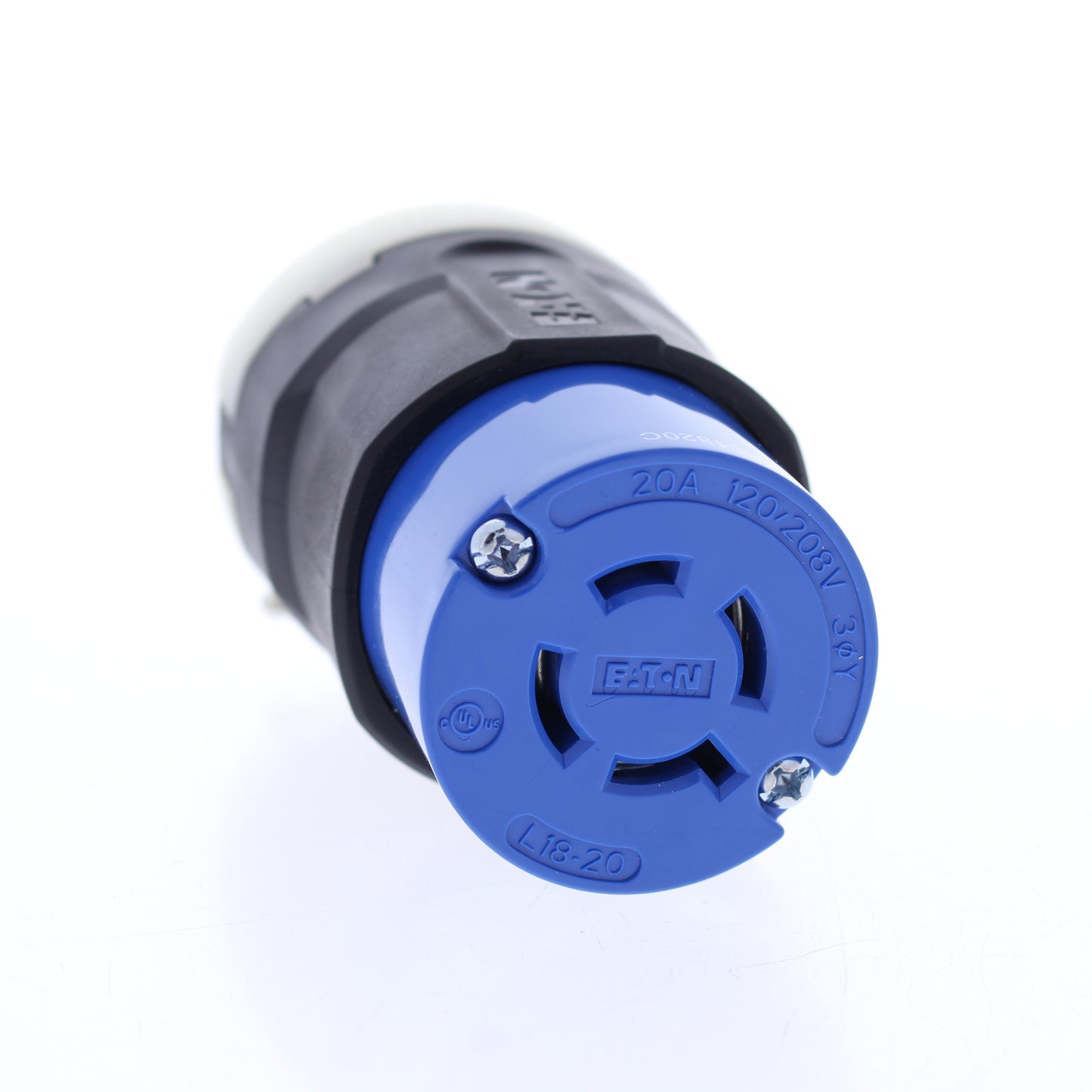 Eaton Twist Turn Locking Plug Connector NEMA L18-20R 20A 120/208V 3�Y AHCL1820C