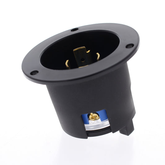 Eaton Blue Twist Turn Locking Flanged Inlet L18-20P 20A 120/208V 3�Y AHCL1820FI