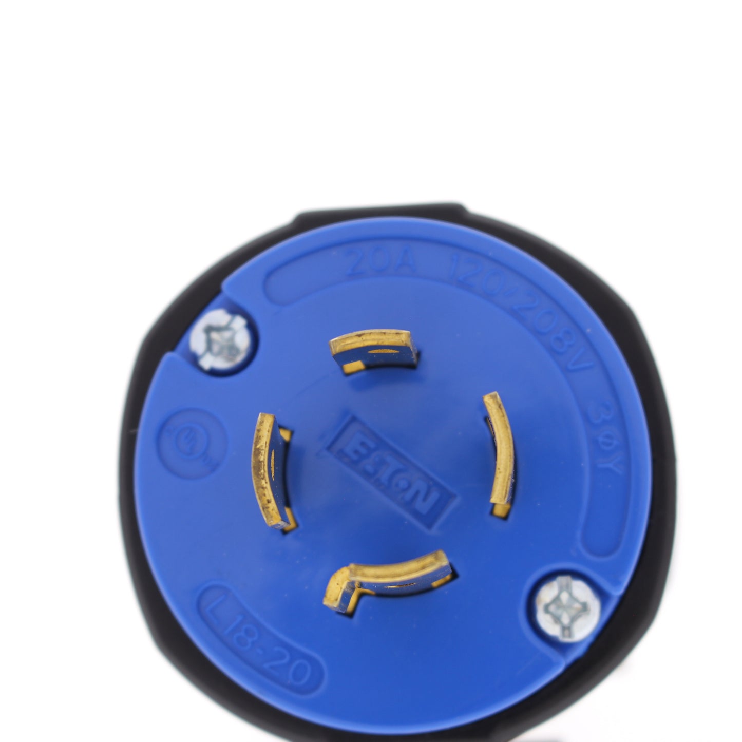 Eaton Blue Locking Plug Turn Hart-Lock L18-20 L18-20P 20A 120/208V 3�Y AHCL1820P