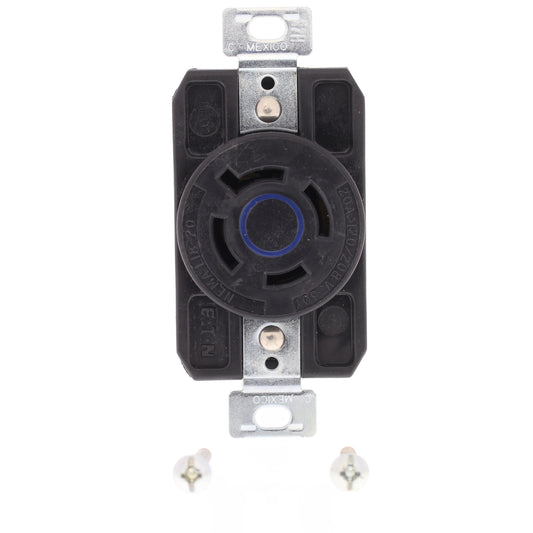 Eaton Locking Receptacle Turn Lock Outlet L18-20R 20A 120/208V 3�Y AHCL1820R