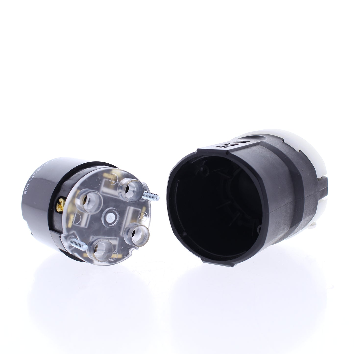 Eaton Twist Turn Locking Plug Connector Nema L20-20R 20A 347/600V 3�Y AHCL2020C