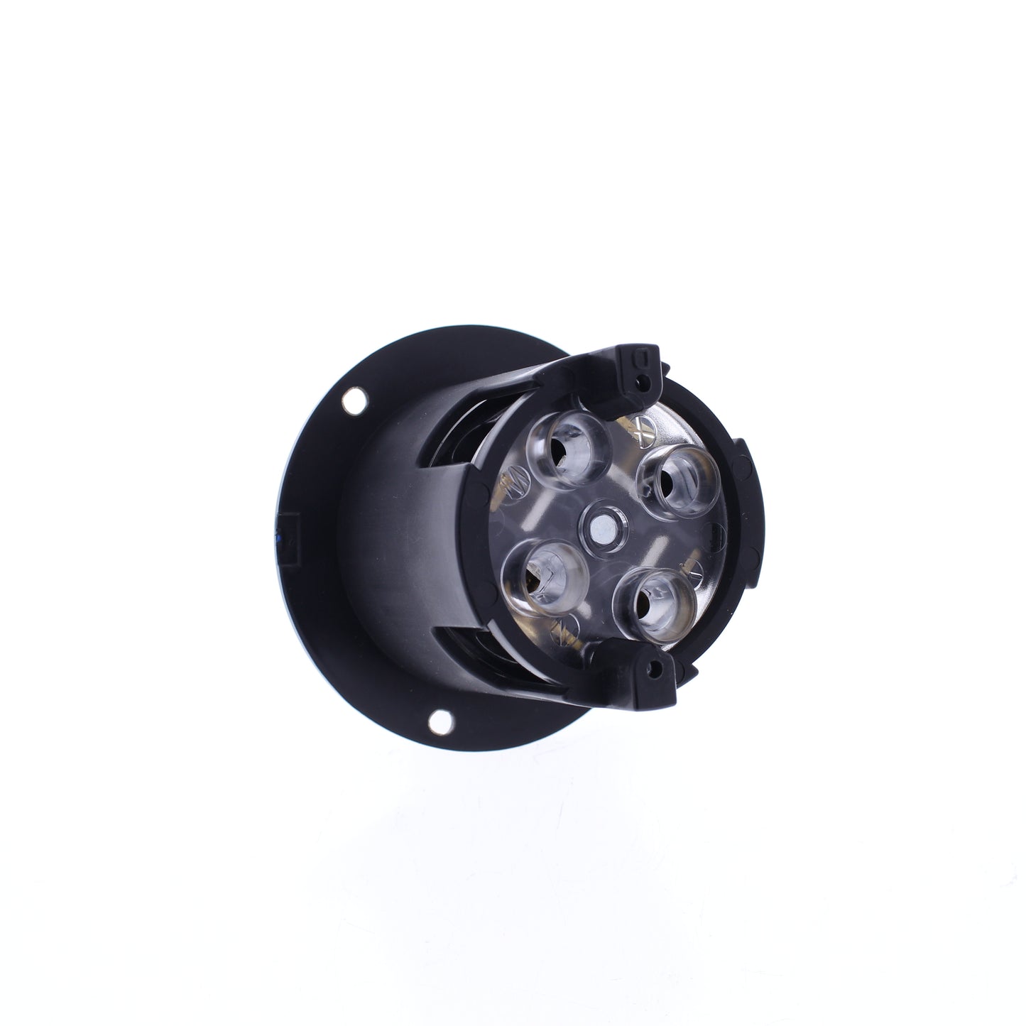 Eaton Black L20-30P Twist Turn Locking Flanged Inlet 30A 347/600V 3�Y AHCL2030FI