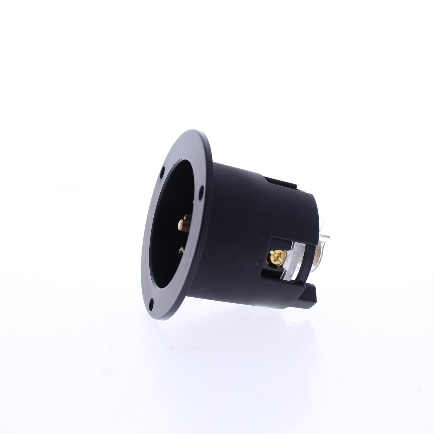 Eaton Black Twist Turn Locking Flanged Inlet L23-20P 20A 347/600V 3�Y AHCL2320FI