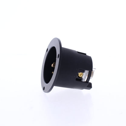 Eaton Black Twist Turn Locking Flanged Inlet L23-20P 20A 347/600V 3�Y AHCL2320FI
