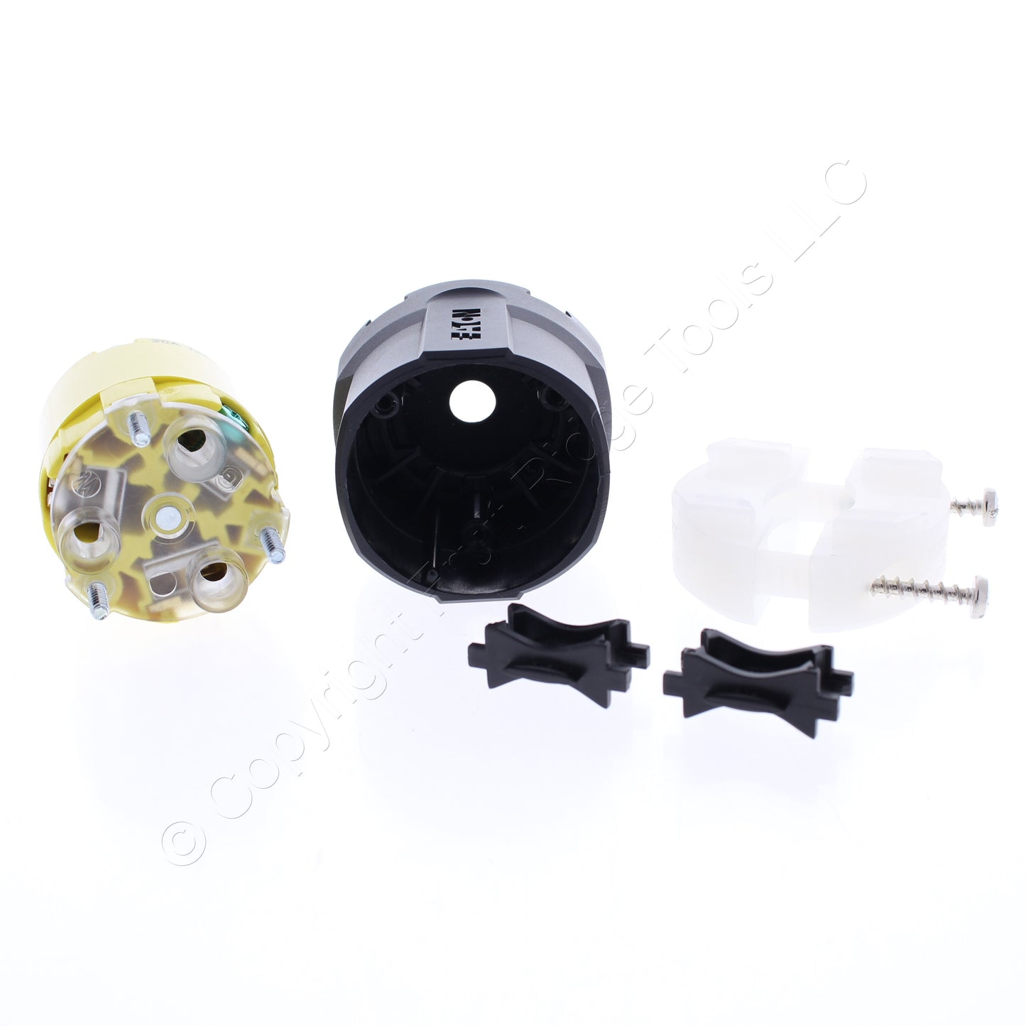 Eaton Yellow Locking Connectors Twist Lock NEMA L5-20 L5-20R 20A 125V AHCL520C