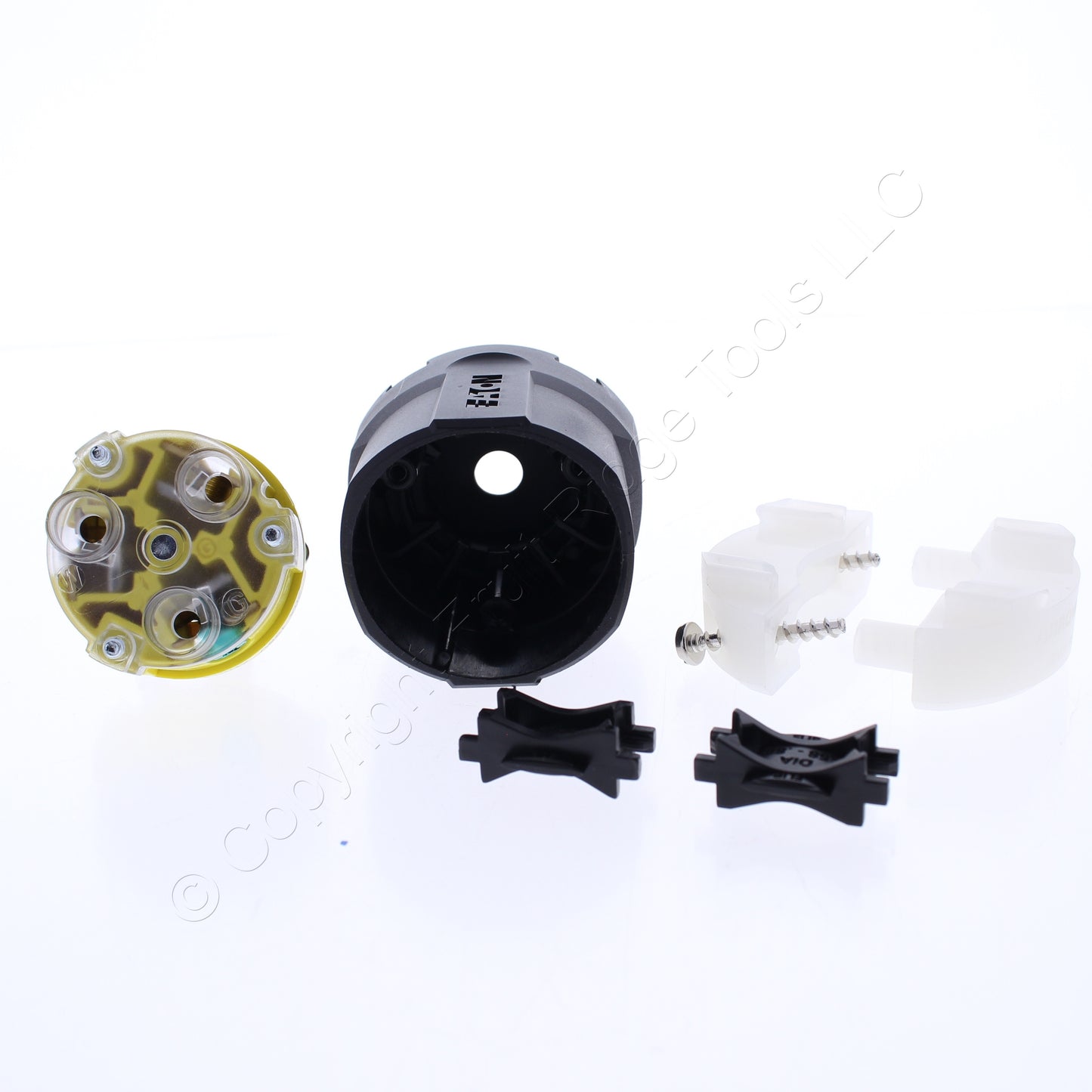 Eaton Yellow Twist Turn Locking Plug HartLock NEMA L5-20P 20A 125V 2P3W AHCL520P