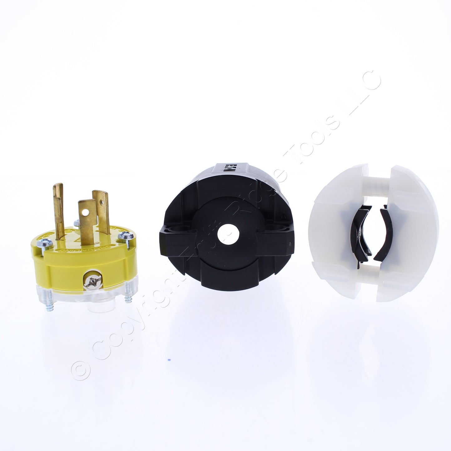 Eaton Yellow Twist Turn Locking Plug HartLock NEMA L5-20P 20A 125V 2P3W AHCL520P