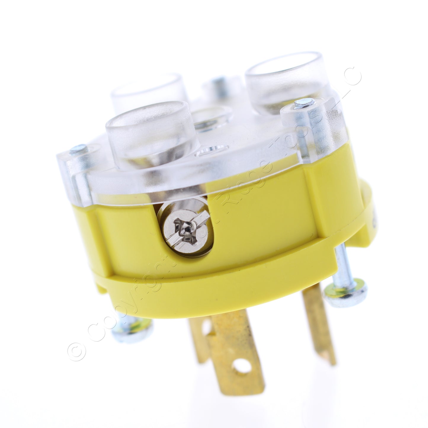 Eaton Yellow Twist Turn Locking Plug HartLock NEMA L5-20P 20A 125V 2P3W AHCL520P