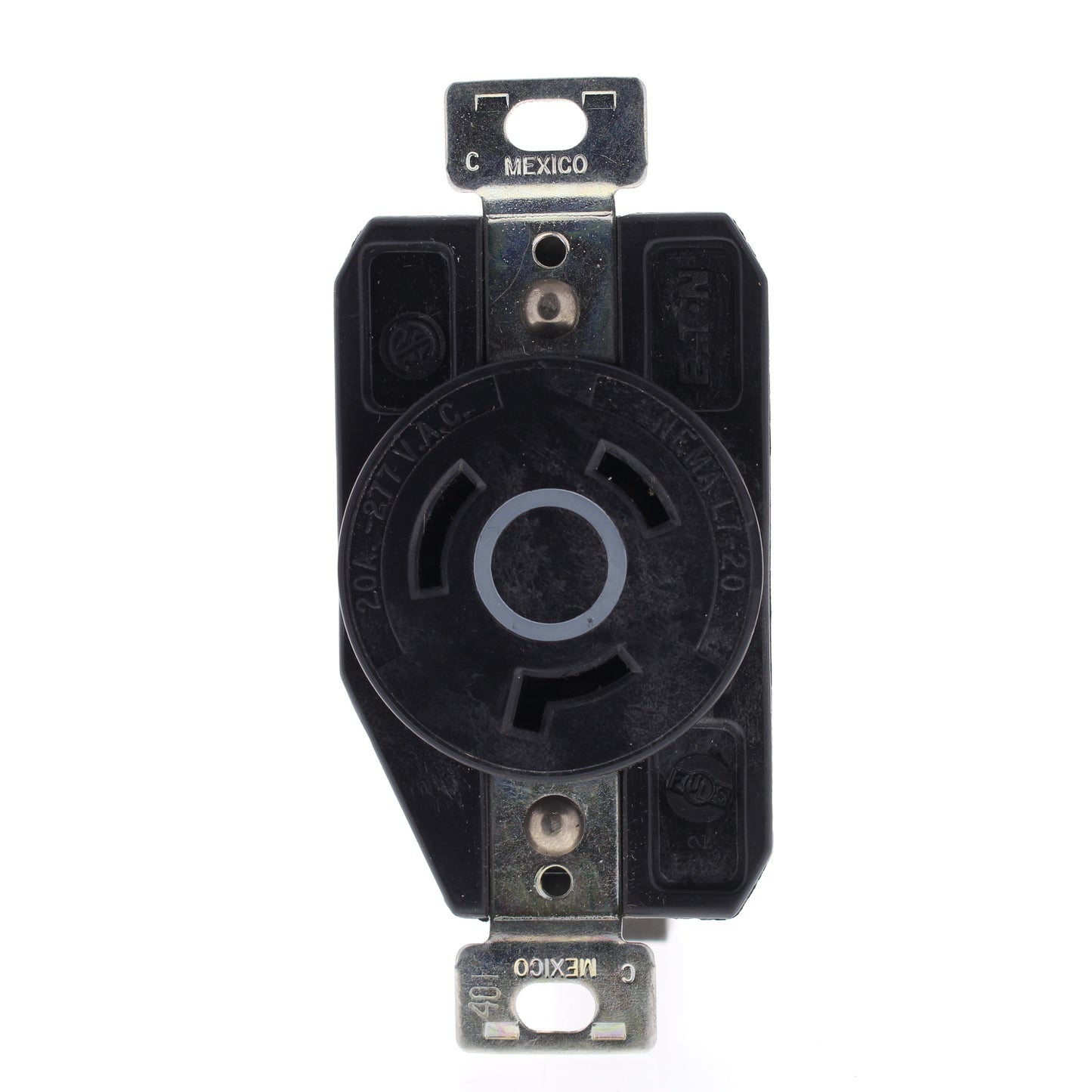 Eaton Arrow Hart Turn Locking Receptacle Lock Outlet L7-20R 20A 277V AHCL720R