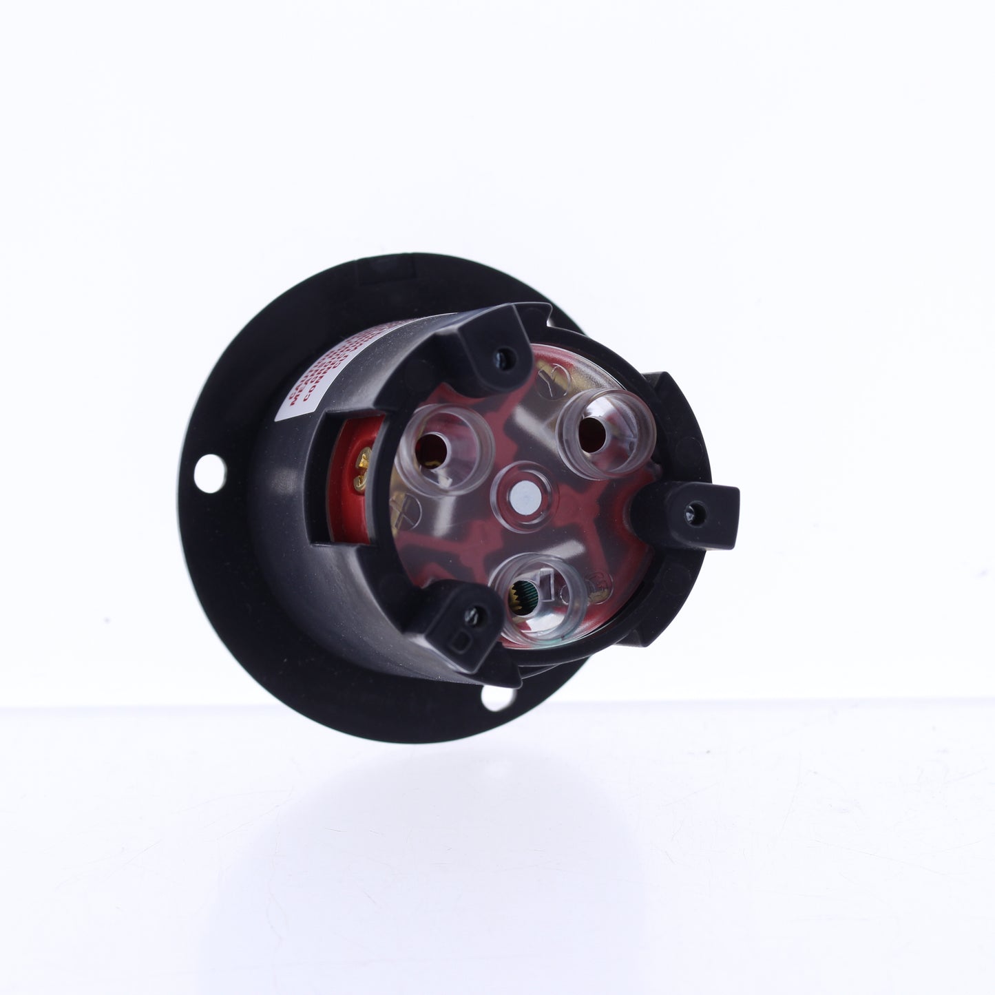 Eaton Red Twist Turn Locking Flanged Inlet L8-20P 20A 480V 2P3W AHCL820FI