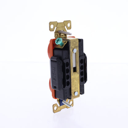 Eaton Orange Industrial Isolated Ground Receptacle Outlet 5-20R 20A IGAH5362RN