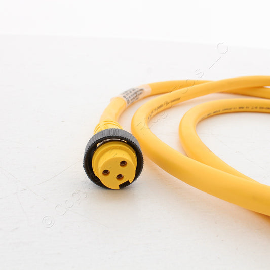 Eaton LynxPower MiniLine Quick Connect Cordset 16/3 AWG 6' Pigtail AHML3C4XC060F