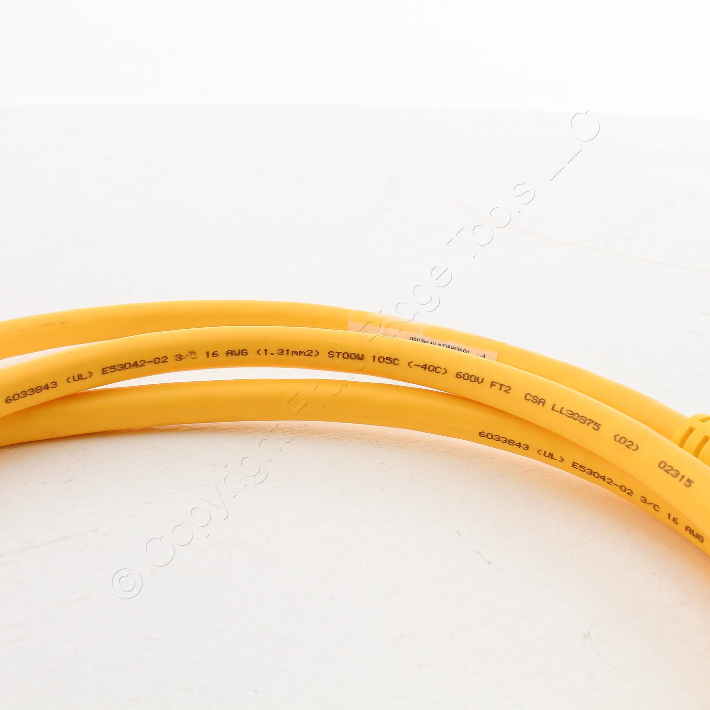 Eaton LynxPower MiniLine Quick Connect Cordset 16/3 AWG 6' Pigtail AHML3C4XC060F