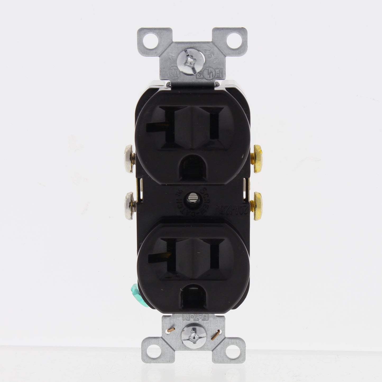 Eaton CR20B Brown 20A Duplex Outlet Receptacle Nema 5-20R 125V Bulk Commercial