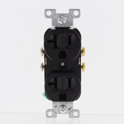 Eaton CR20B Brown 20A Duplex Outlet Receptacle Nema 5-20R 125V Bulk Commercial