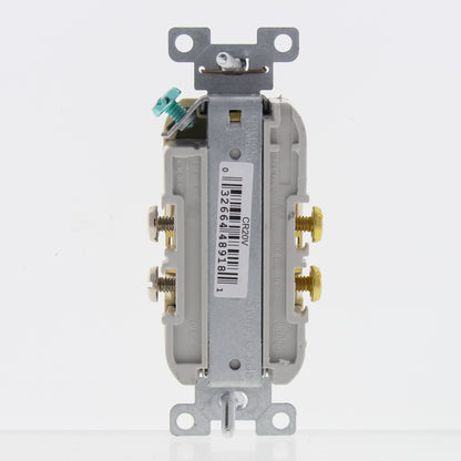 Eaton Ivory Commercial Duplex Outlet Receptacle Nema 5-20R 20A 125V Bulk CR20V