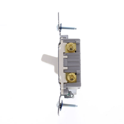Eaton Lt Almond COMMERCIAL Single Pole Wall Toggle Light Switch 20A Bulk CS120LA