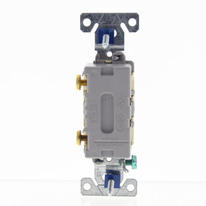 Eaton CS120V Ivory Commercial Single Pole On/Off Toggle Light Switch 20A Bulk