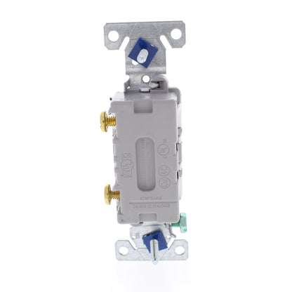 10 Eaton White Commercial Single Pole ON/OFF Toggle Light Switches 20A CS120W