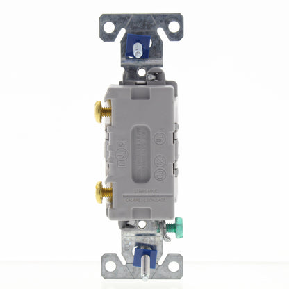 Eaton White Commercial Single Pole ON/OFF Toggle Light Switch 20A Bulk CS120W