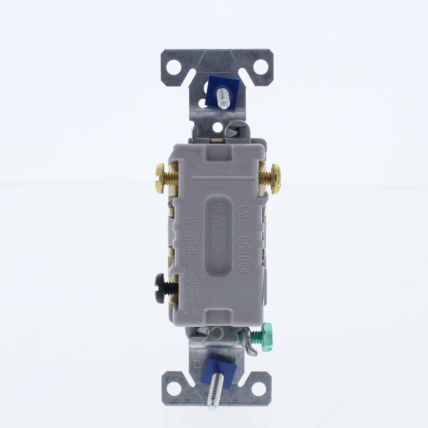 Eaton Ivory Commercial Toggle Wall Light Switch 3-Way 20A Bulk CS320V