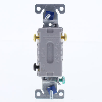 Eaton White Commercial Toggle Wall Light Switch 3-Way 20A Bulk CS320W