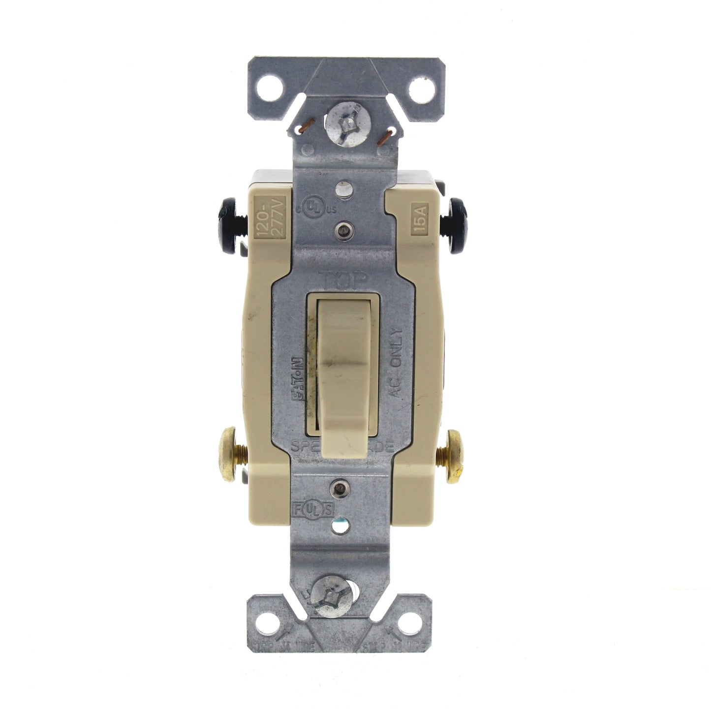 Eaton CS415V Ivory Commercial Toggle Wall Light Switches 4Way 15A 120/277V Bulk