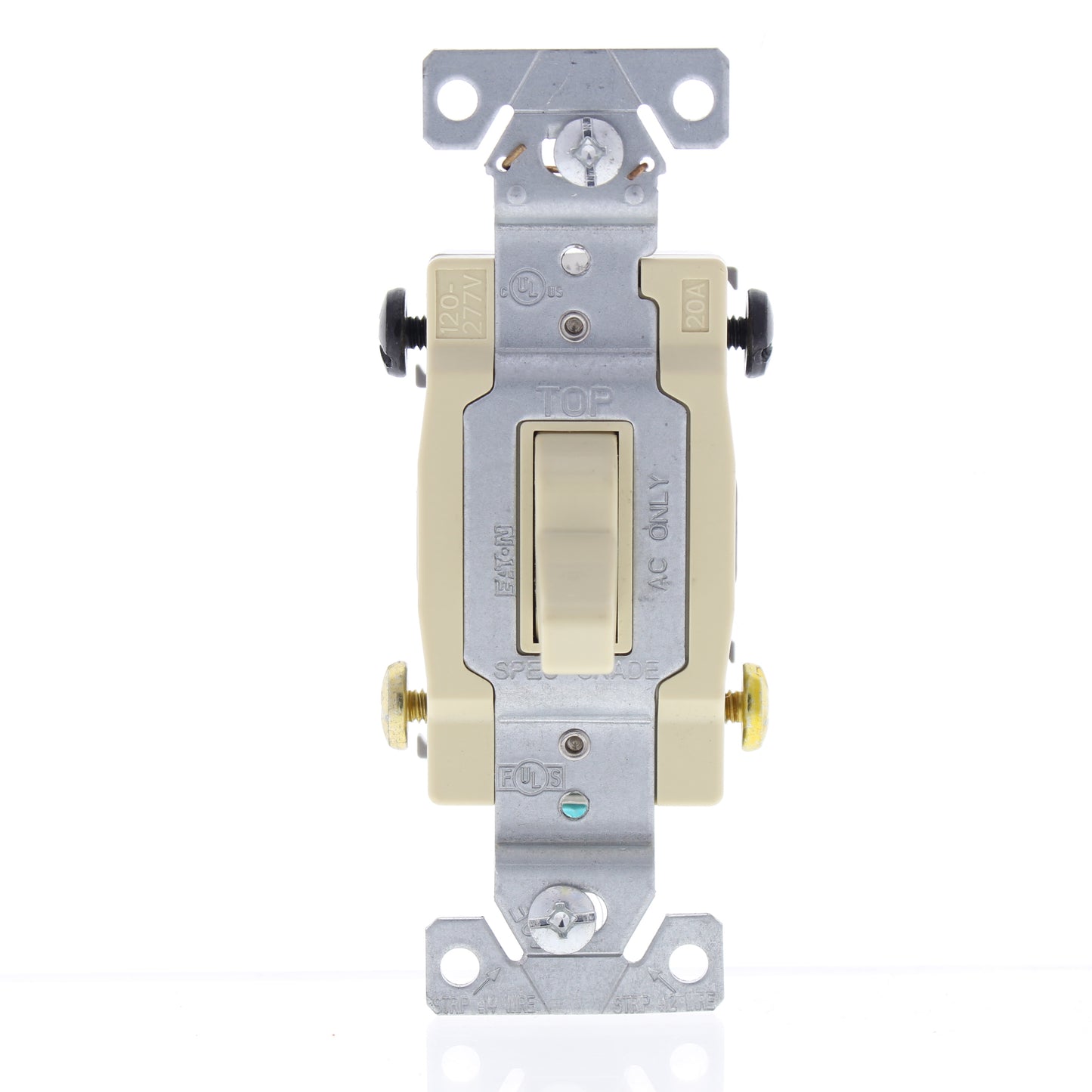 Eaton CS420V Ivory Commercial Grade Toggle Wall Light Switches 4-Way 20A Bulk