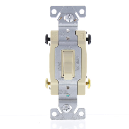 Eaton CS420V Ivory Commercial Grade Toggle Wall Light Switches 4-Way 20A Bulk