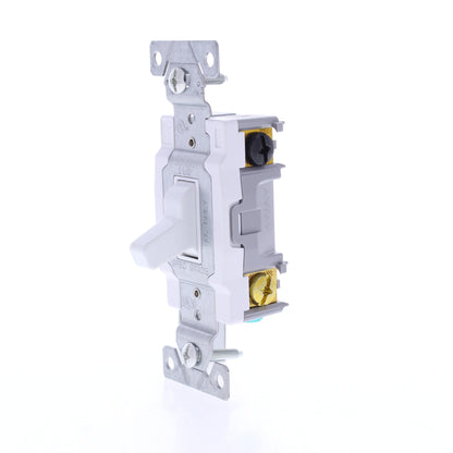 Eaton CSB420W White Commercial Grade 4-Way Toggle Wall Light Switch 20A 120/277V