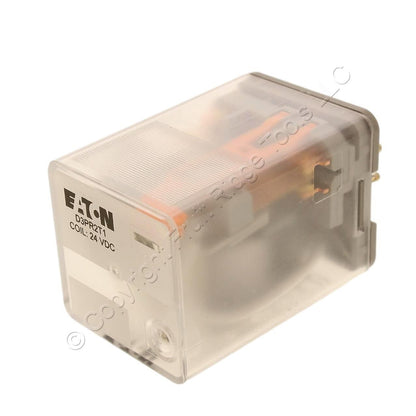 Eaton D3 Plug-In Octal Relay DPDT 24VDC Coil 16A 470 Ohm D3PR2T1-A3