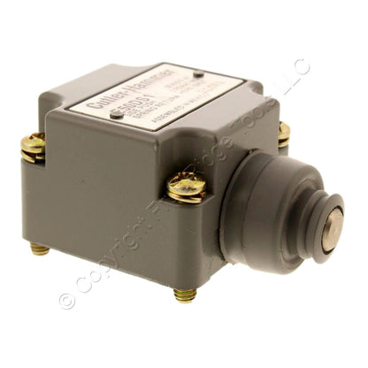 Eaton E50 Heavy Duty Sealed Limit Switch Side Pushbutton Spring Return E50DS1