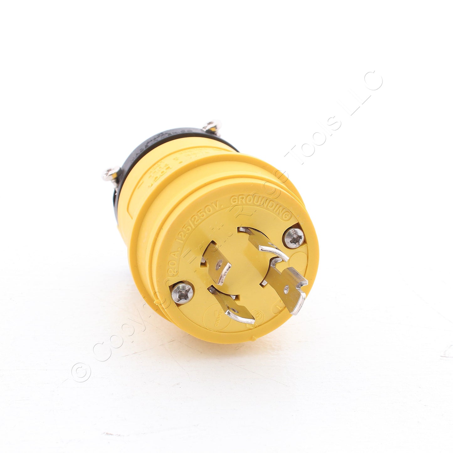 Eaton Yellow Corrosion Resistant Twist Locking Plug L14-20P 20A 125/250V L1420PY