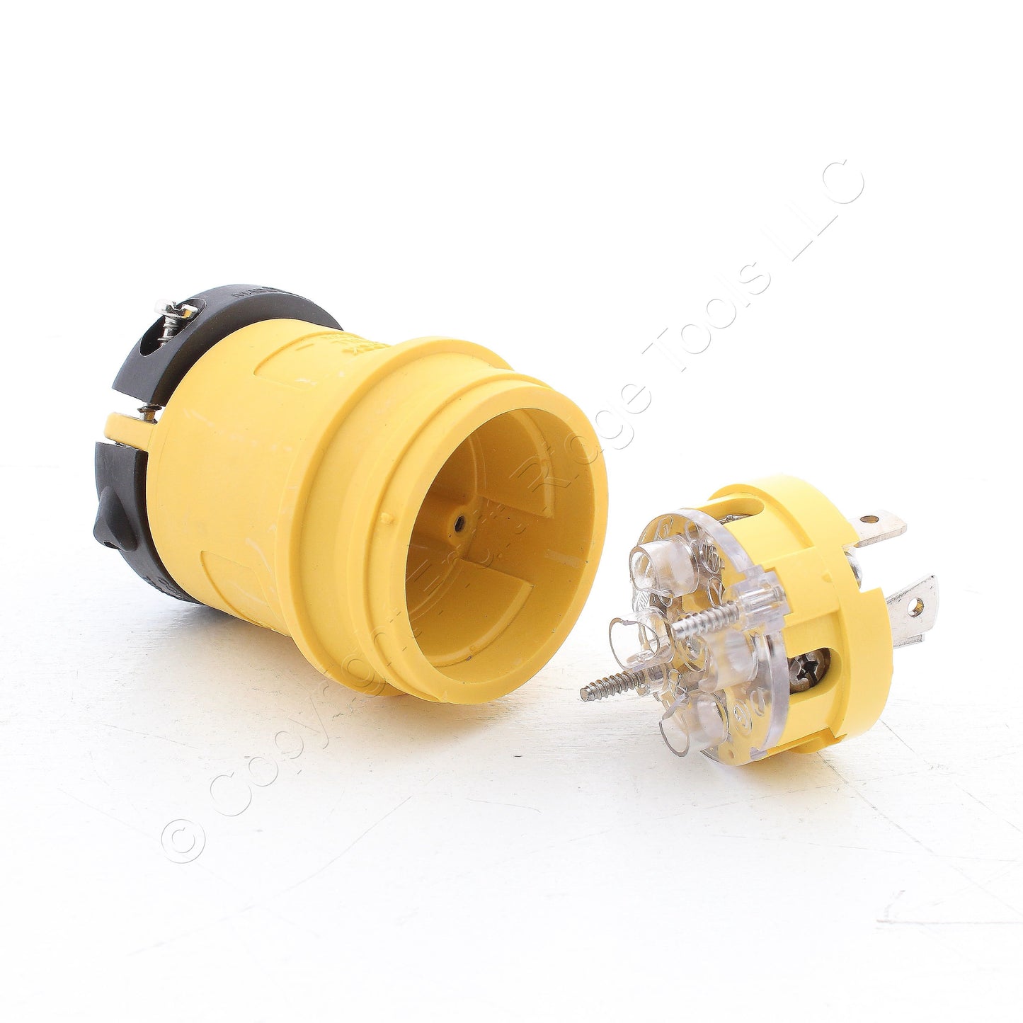 Eaton Yellow Corrosion Resistant Twist Locking Plug L14-20P 20A 125/250V L1420PY