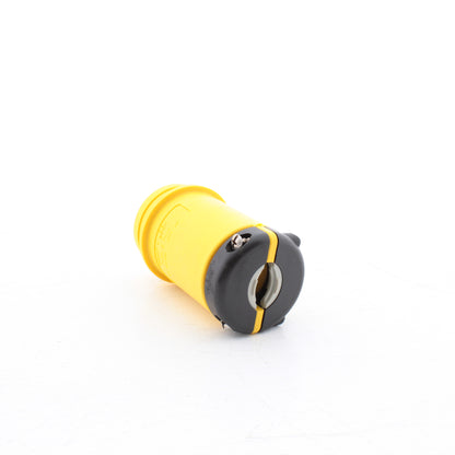 Eaton L1520CY Yellow 20A Corrosion Resistant Locking Connector L15-20R 250V 3?