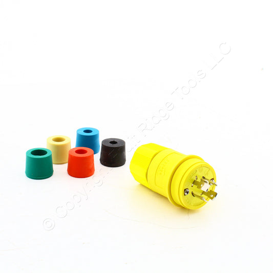 Eaton Arrow Hart Watertight Locking Plug Nema L20-20P 20A 347/600V 3�Y L2020PW