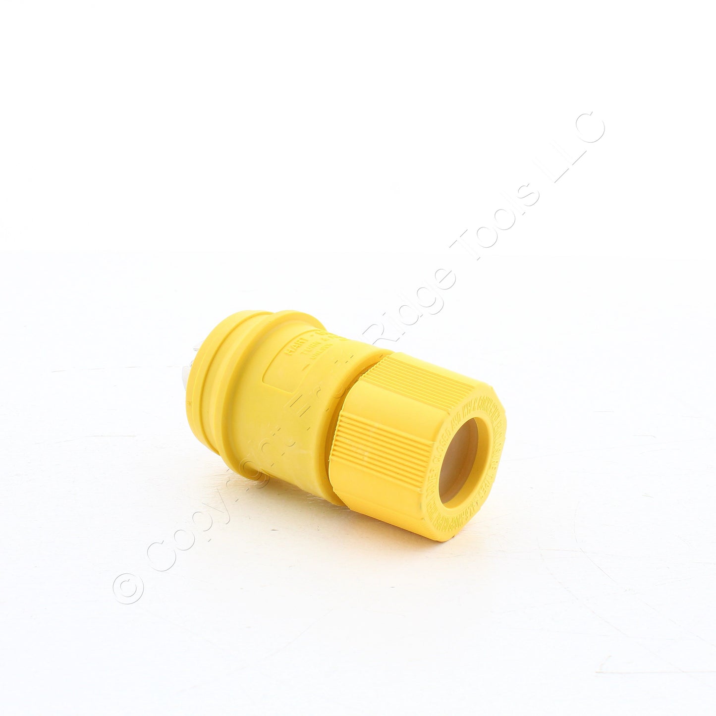 Eaton Yellow Watertight Locking Plug Nema L23-20R 20A 347/600V 3PHY 4P5W L2320PW