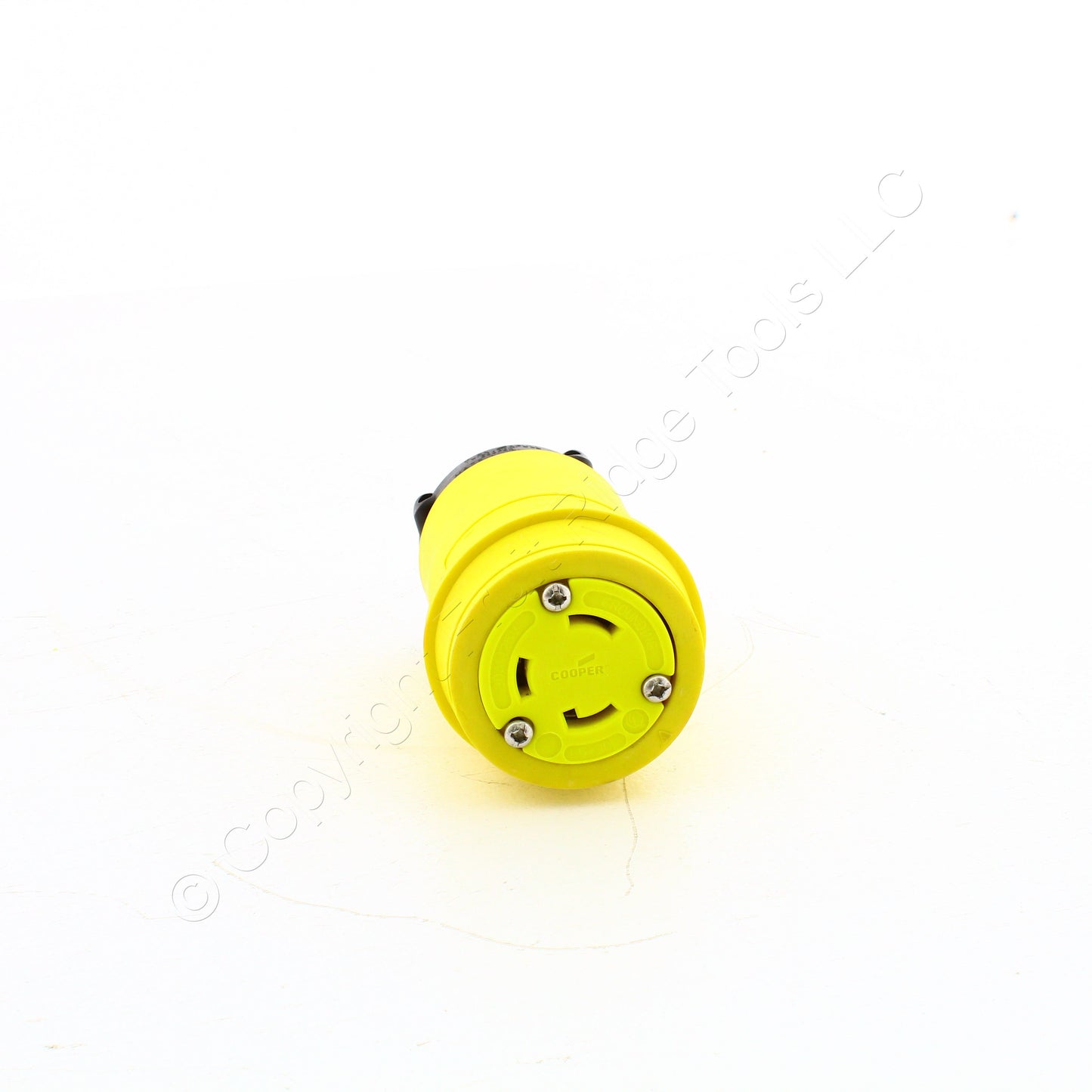 Eaton Yellow Twist Locking Insulated Connector Nema L5-30R 30A 125V 2P3W L530CY