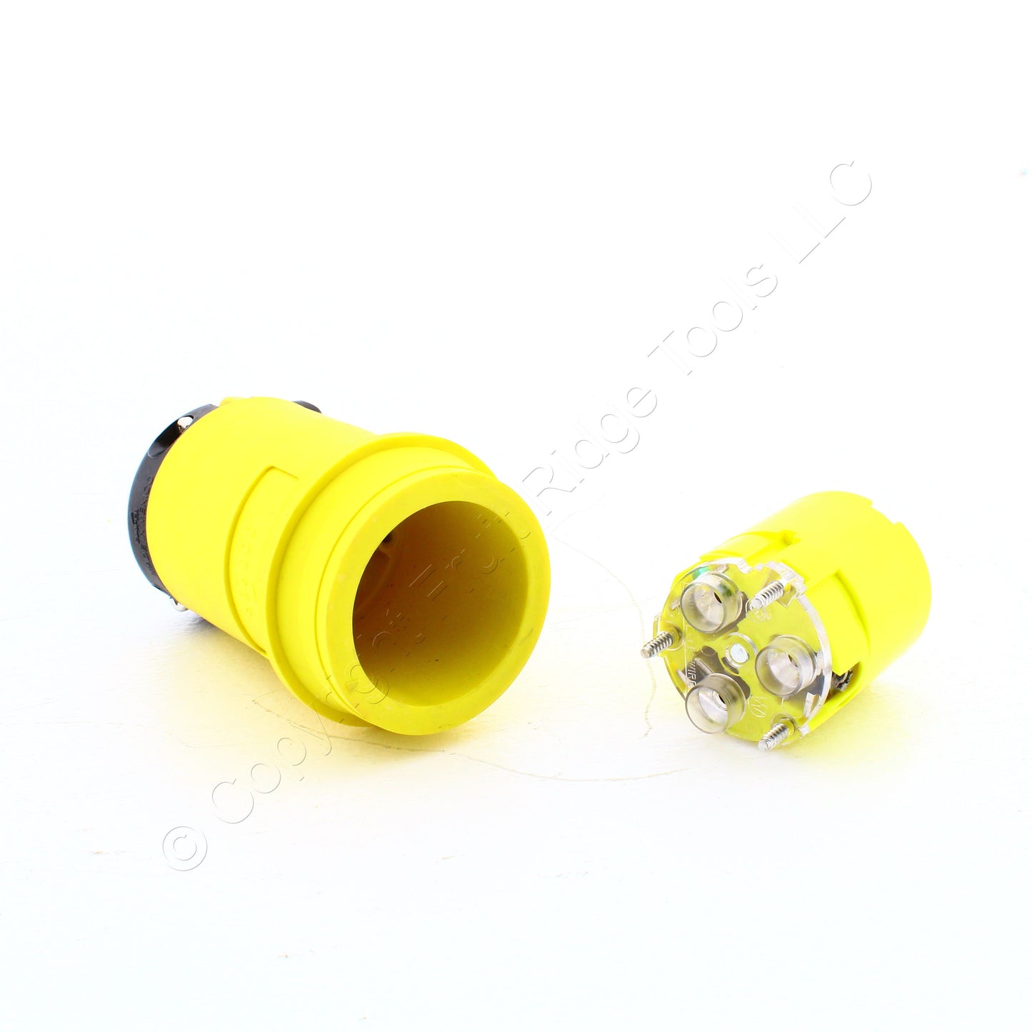 Eaton Yellow Twist Locking Insulated Connector Nema L5-30R 30A 125V 2P3W L530CY