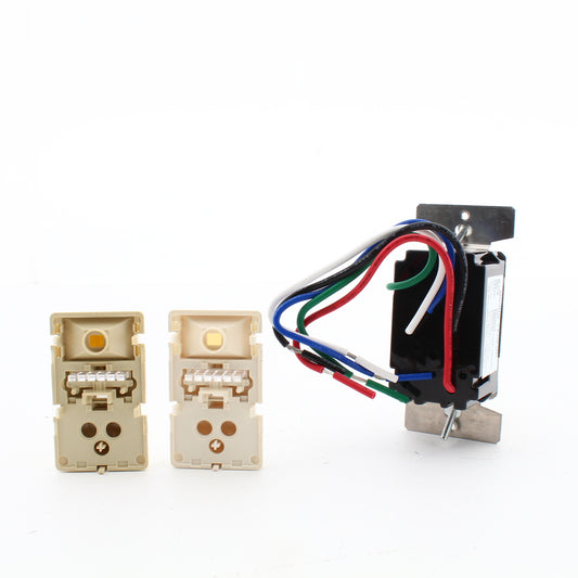 Eaton OSUL06D Lt Almond Occupancy Sensor 1+3Way White/Ivory/ LED/CFL/FLR/MLV/ELV