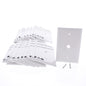 Eaton PJ11W White 1-Gang Phone .406" Unbreakable Mid-Size Covers Box Mount 20pcs