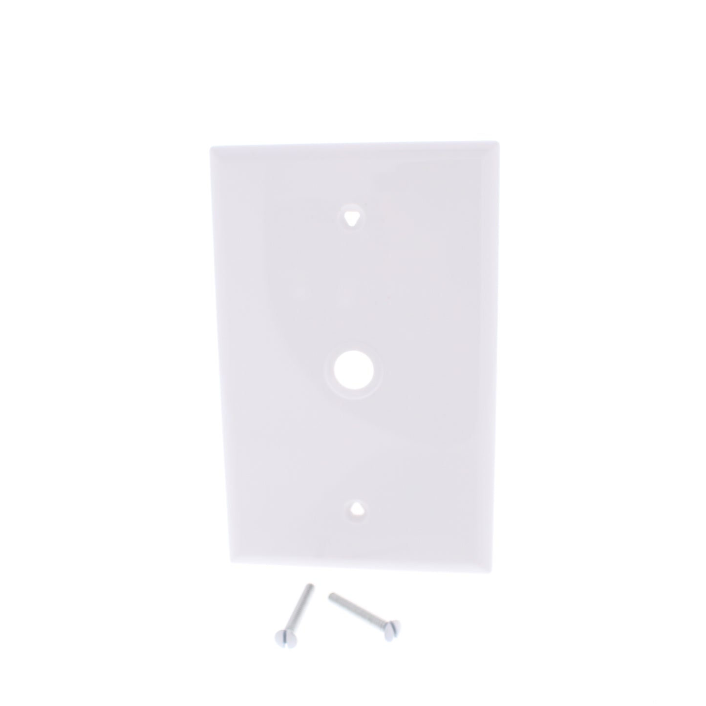 Eaton PJ11W White 1-Gang Phone .406" Unbreakable Mid-Size Covers Box Mount 20pcs